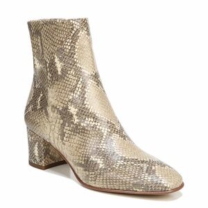 BRAND NEW Sam Edelman Snakeskin Codie Ankle Booties Sz 6